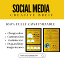 Social Media Creative Breif Template