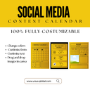Social Media Content Calendar