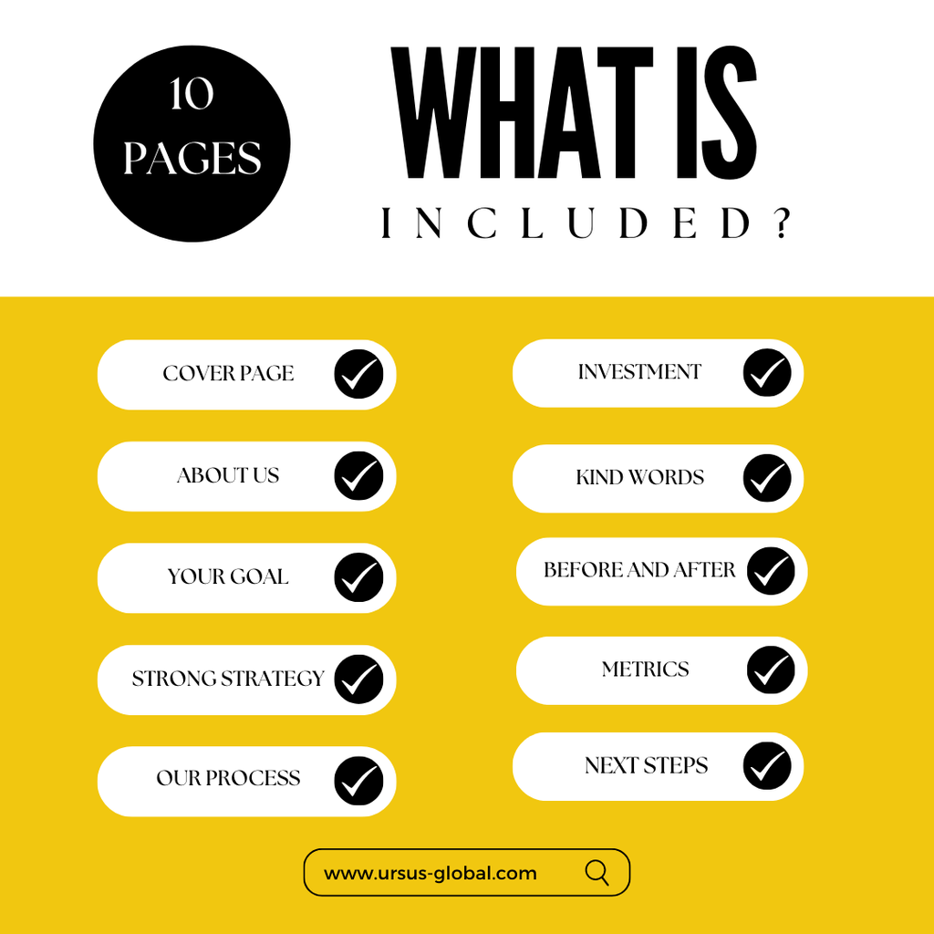 Social Media Proposal Template